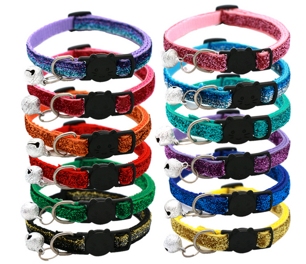 Ultra-Soft Adjustable Cat Bell Collar