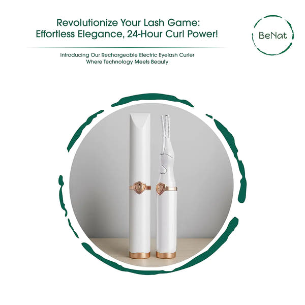 Rechargeable Electric Eyelash Curler – Long-Lasting Natural Curl