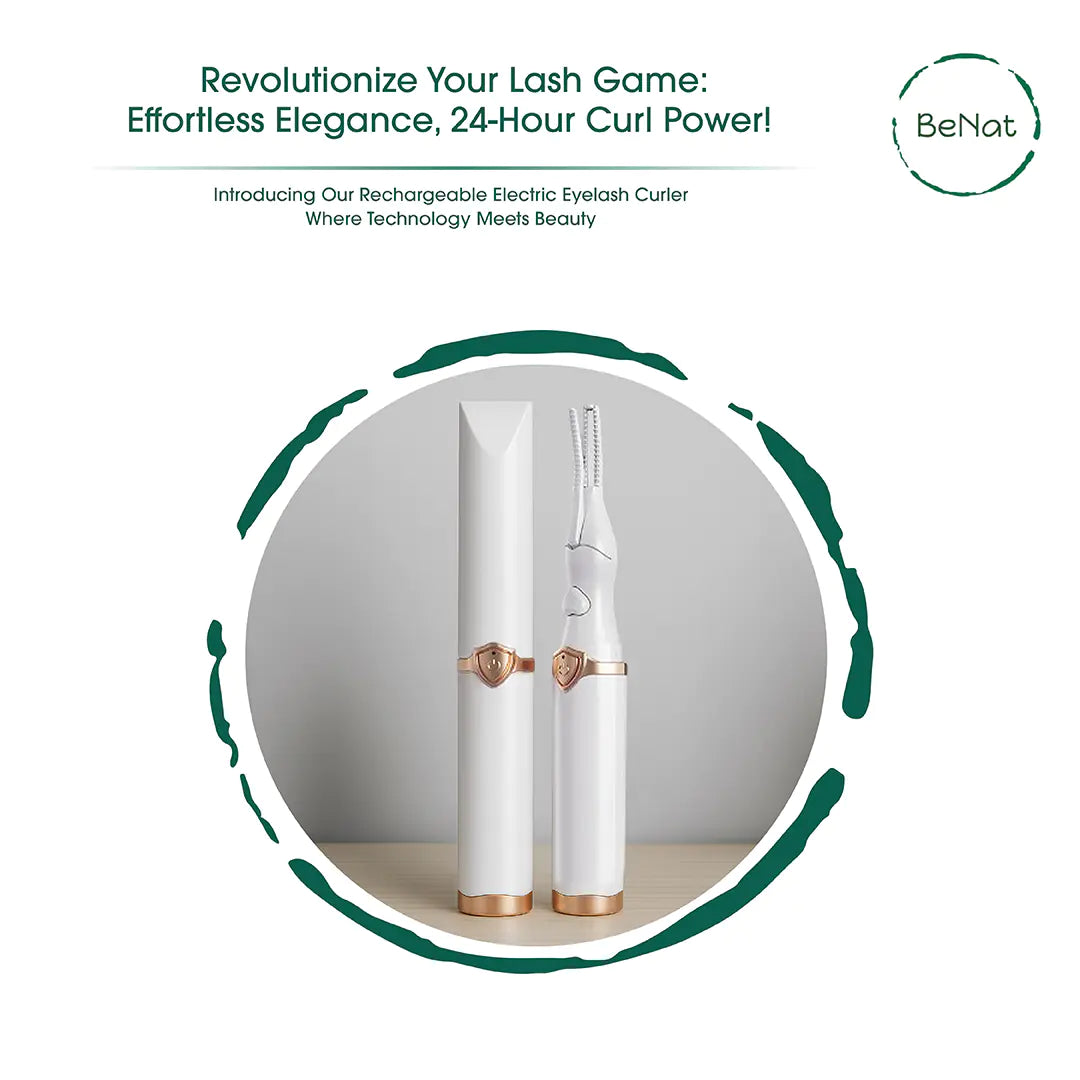 Rechargeable Electric Eyelash Curler – Long-Lasting Natural Curl