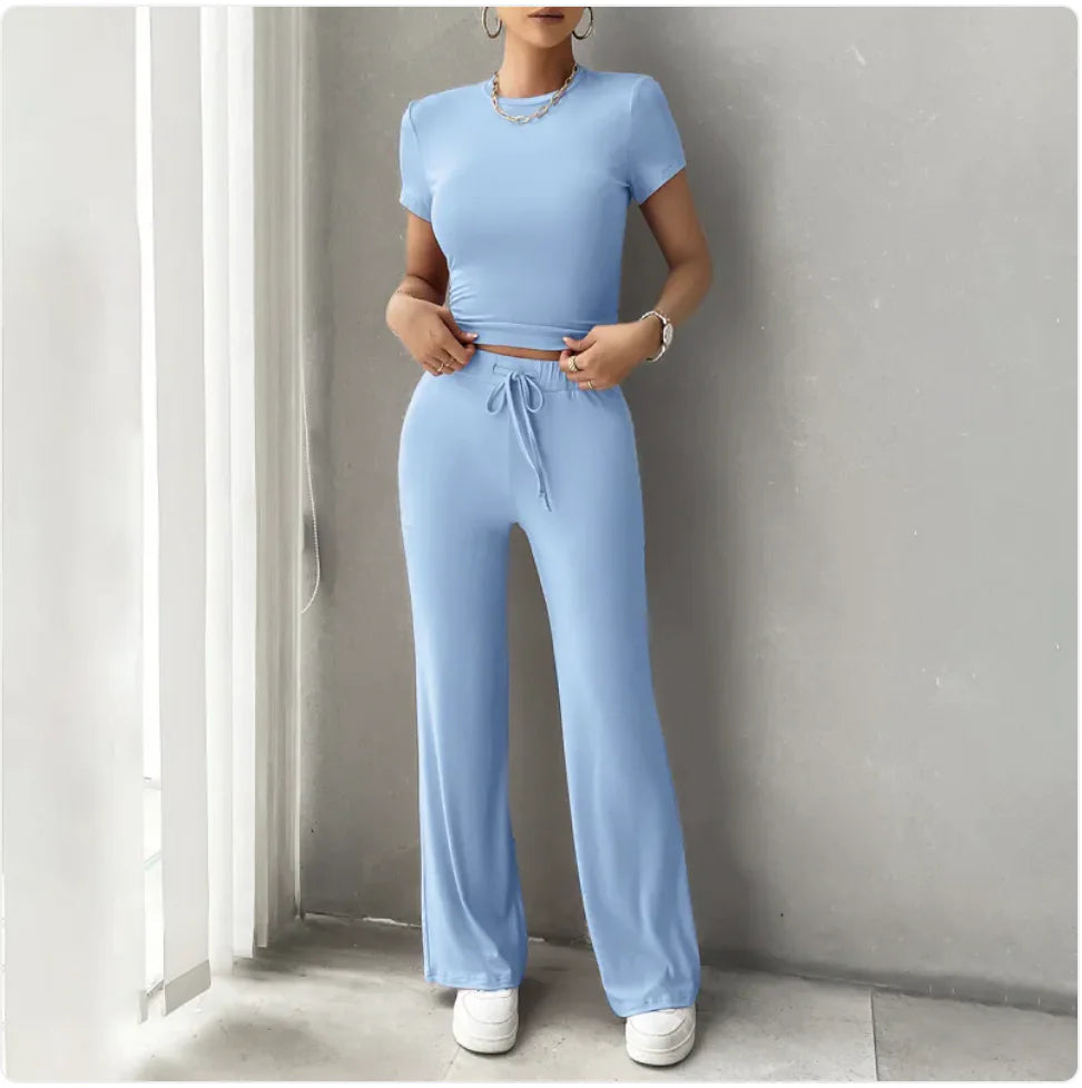 Casual Set For Women - Round Neck Fashion Set | Ember And Co