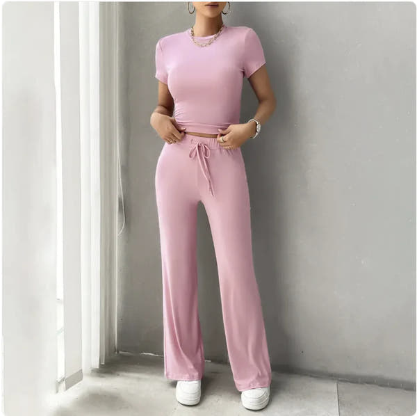 Casual Set For Women - Round Neck Fashion Set | Ember And Co