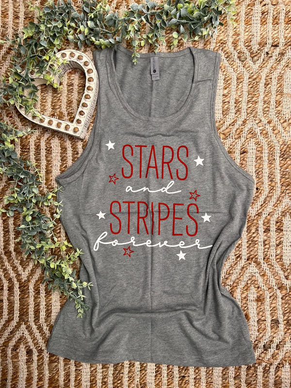 Perfect Tank Top - Stars and Stripes Tank | Ember and Co