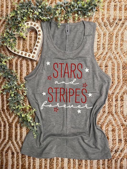 Perfect Tank Top - Stars and Stripes Tank | Ember and Co
