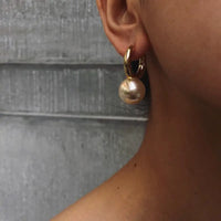 Stylish Minimalist Pearl Stud Earrings