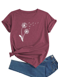 Breezy Bloom Plus Size Tee