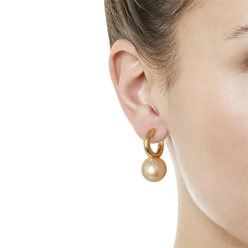 Stylish Minimalist Pearl Stud Earrings