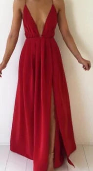 Red Natalia Dress - Elegant Women's Fashion | Ember And Co