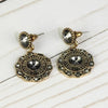 Bloom Charcoal Earrings - Minimal Luxury for Everyday Wear