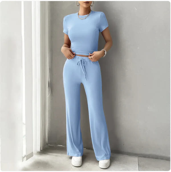 Casual Set For Women - Round Neck Fashion Set | Ember And Co